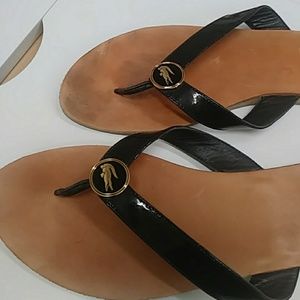 lacoste thong flip flops